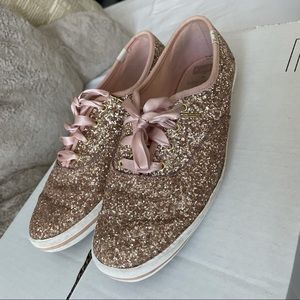 Keds by Kate Spade - Glitter Lace Up